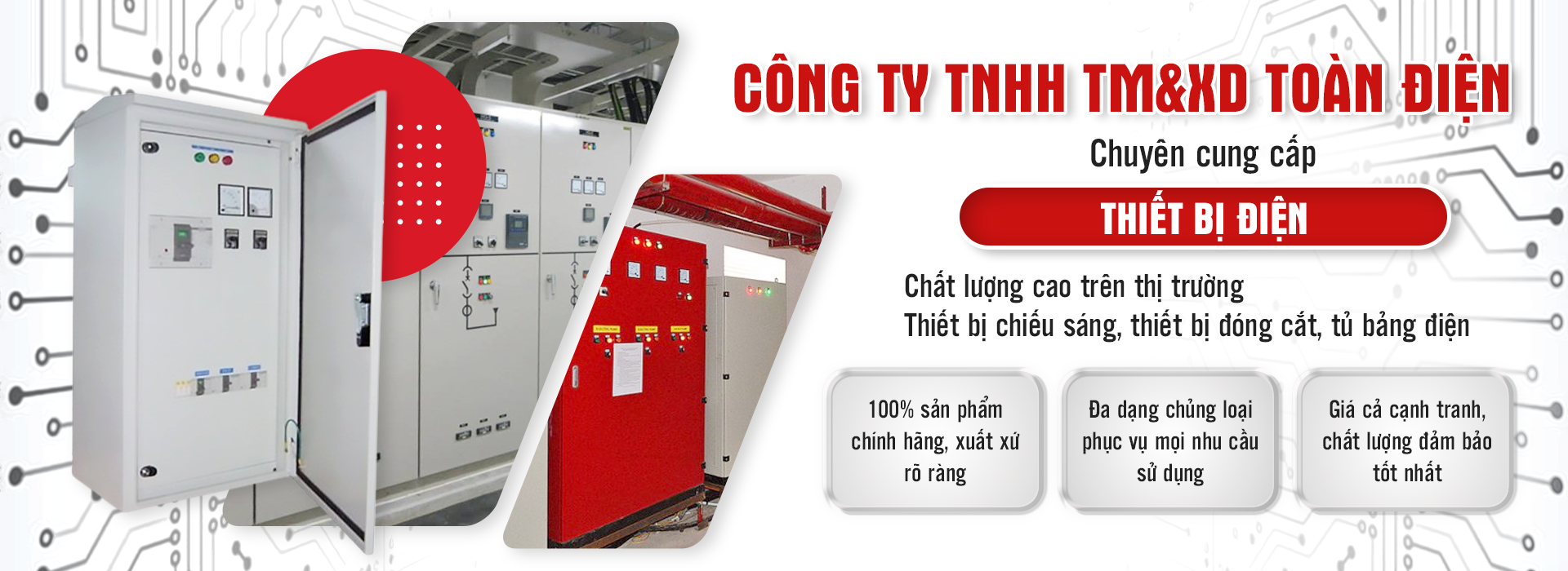 CÔNG TY TNHH TM&XD TOÀN ĐIỆN